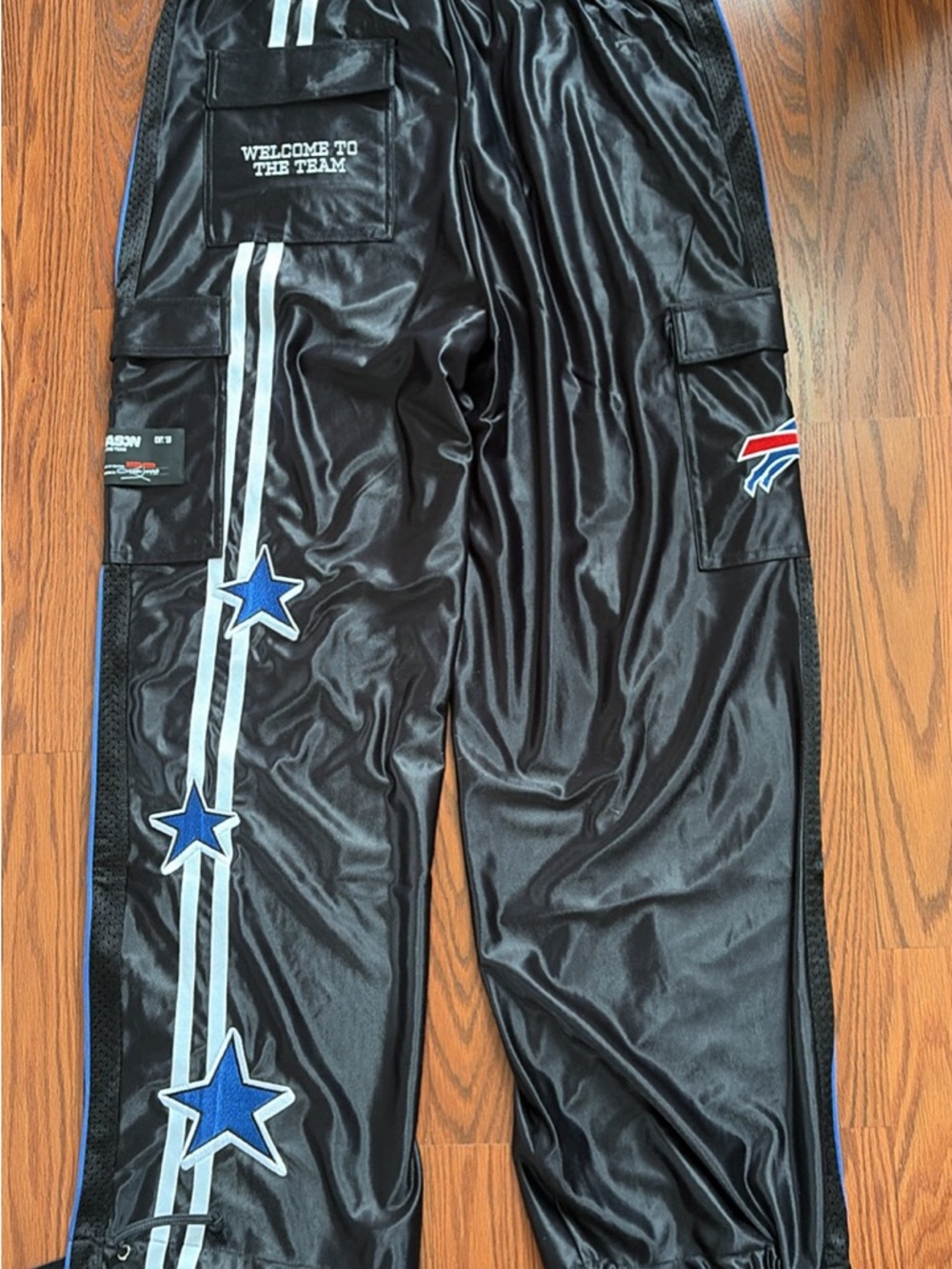 Off Season Buffalo Bills Black Track Joggers - Picture 8 of 9